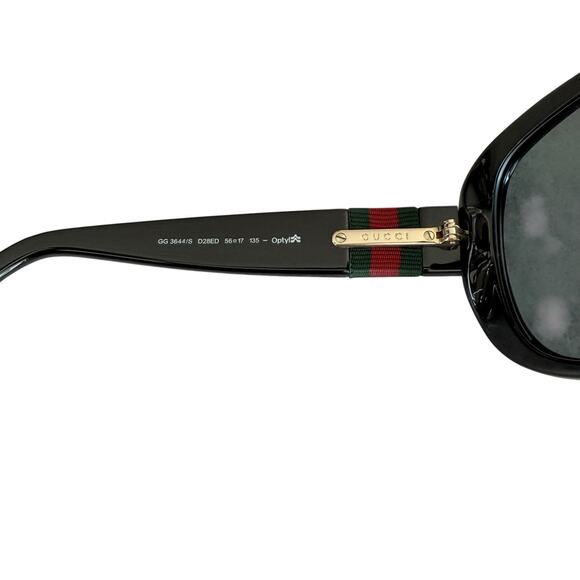 FRAMES ONLY Gucci Sunglasses 2013 Ribbon Red Green Black GG 3644/S D28ED main image 9